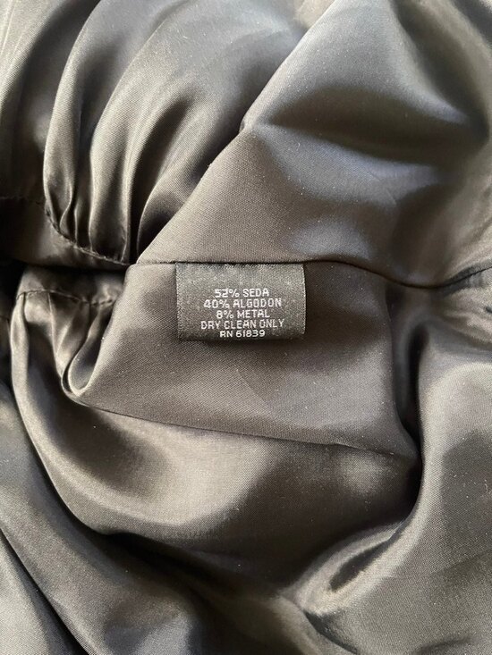 Rickie Freeman for Teri Jon Black & White Ruffle Dress Size 4 - Picture 9 of 9